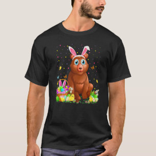 Grizzly Bear Easter Egg Hunting Grizzly Bear Easte T-Shirt
