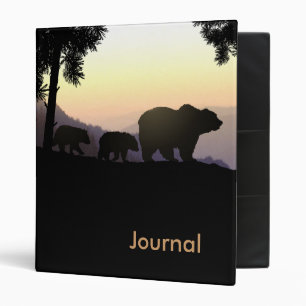 Grizzly Bear family Binder