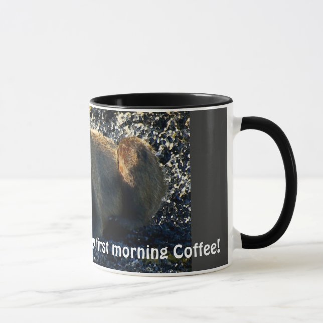 GRIZZLY BEAR Funny WILDLIFE Mug (Right)