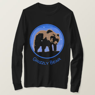 Grizzly Bear in Winter - Original Wildlife Art T-Shirt