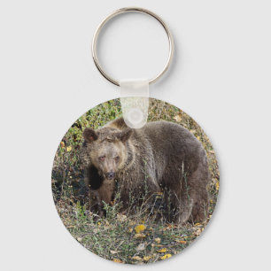 Grizzly Bear Keychain