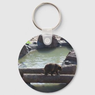 Grizzly Bear Keychain