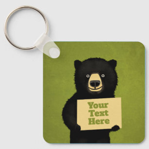 Grizzly Bear Keychain