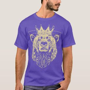 Grizzly Bear King or Queen of the Grizzly  T-Shirt