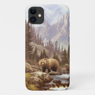 Grizzly Bear Landscape iPhone 11 Case