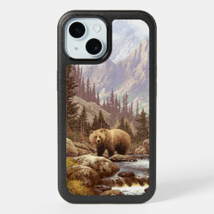 Grizzly Bear Landscape iPhone 15 Case