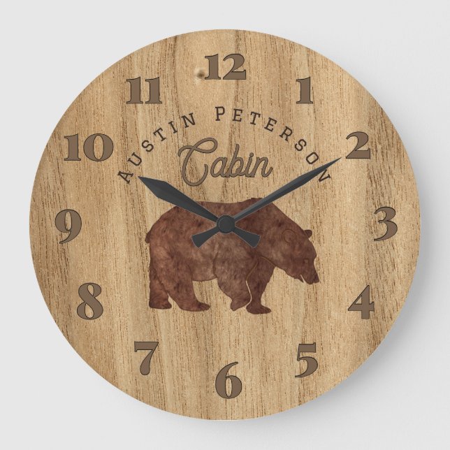 Grizzly Bear Lodge Grande horloge (Recto)