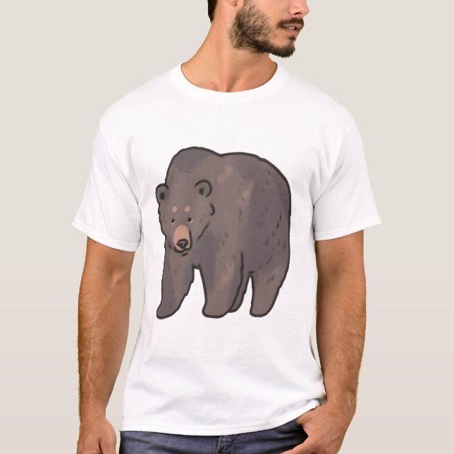 Grizzly bear Magic T-Shirt (Front)