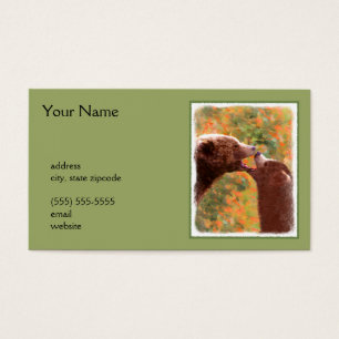 Grizzly Bear Mom and Cub Painting - Wildlife Art