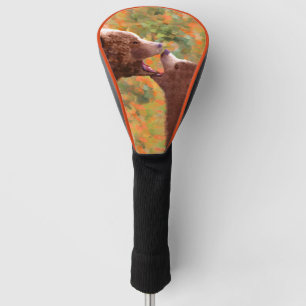Grizzly Bear Mom and Cub Painting - Wildlife Art Golf Head Cover
