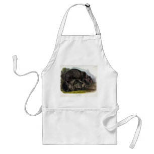Grizzly Bear (North American Brown Bear) - Audubon Standard Apron