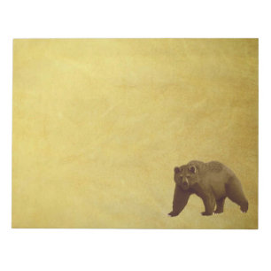 Grizzly Bear Notepad