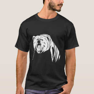 Grizzly Bear - Outdoor Nature Alaska Hunting Hikin T-Shirt
