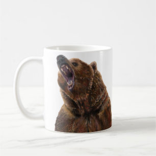 Grizzly Bear - Painting in acrylic Coffee Mug