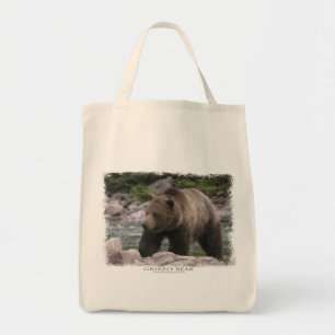 Grizzly Bear - Pastels Tote Bag