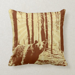 Grizzly Bear Pillows