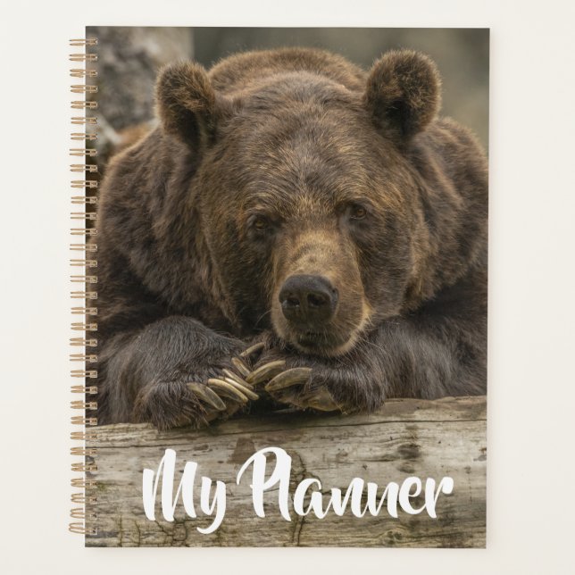Grizzly Bear Planner (Front)