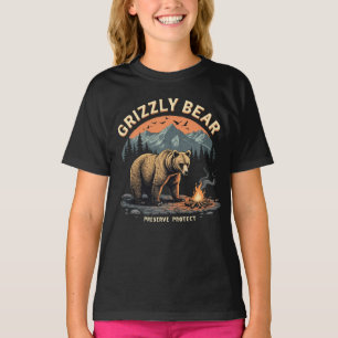 Grizzly Bear Preserve and Protect T-Shirt
