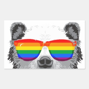 Grizzly Bear Pride Sticker