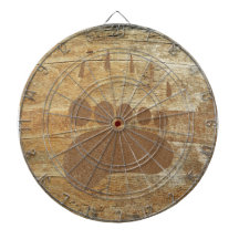 Grizzly Bear Print Dart Board