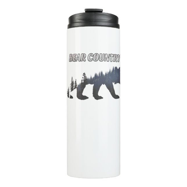 Grizzly Bear Thermal Tumbler (Front)