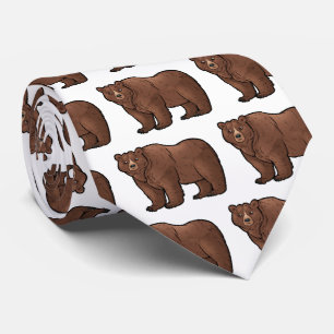 Grizzly Bear Tie