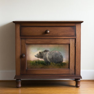 Grizzly Bear Wildlife Decoupage Tissue Paper