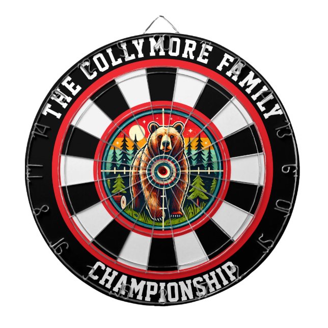 Grizzly circulaire dans la cible forestière (Devant)