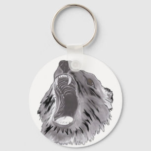 Grizzly Keychain