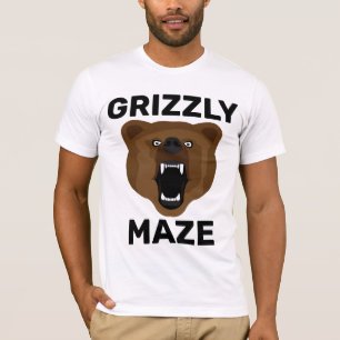 GRIZZLY MAZE T-Shirts