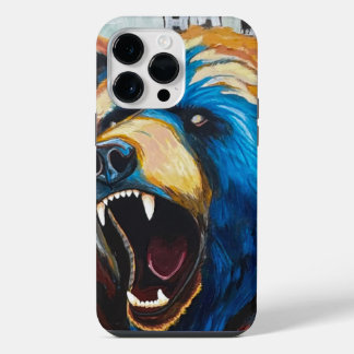 Grizzly Painting - Wildlife Art iPhone 14 Pro Max Case