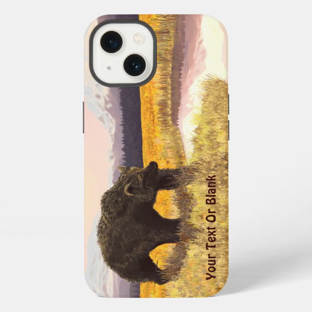 Grizzly Pond iPhone Case (Back)