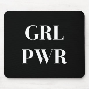 GRL PWR MOUSE PAD
