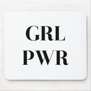 GRL PWR MOUSE PAD