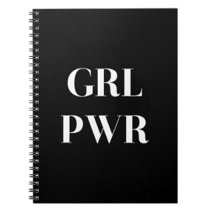 GRL PWR NOTEBOOK