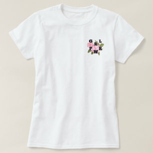 GRL PWR rose frocket T-Shirt