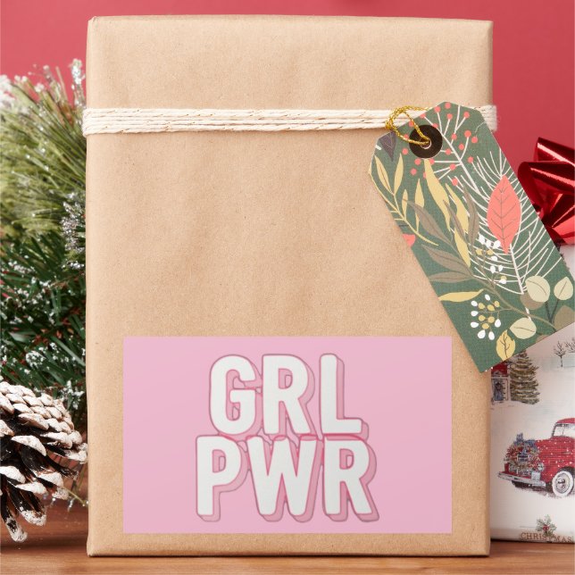 GRL PWR STICKER (Holiday)