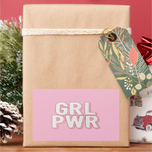 GRL PWR STICKER