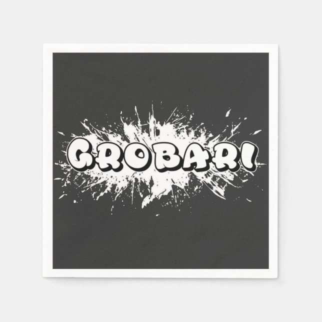 Grobari Napkin (Front)