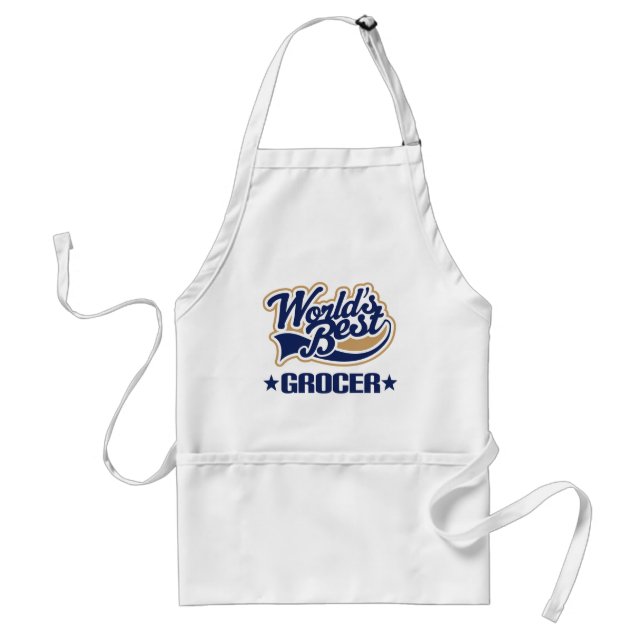 Grocer Gift Standard Apron (Front)