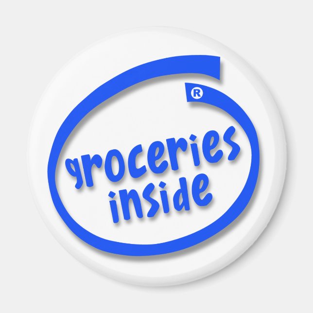 Groceries Inside Magnet (Front)