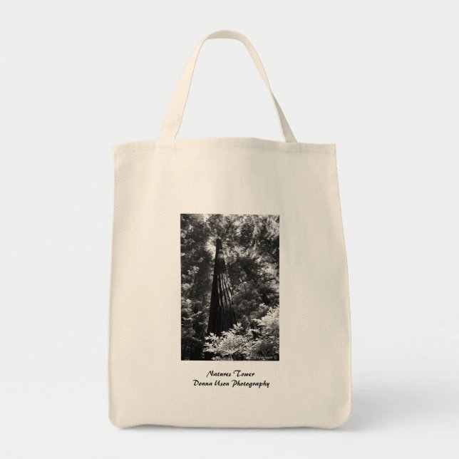 Grocery Bag Natures Tower Donna Uson Photography (Front)