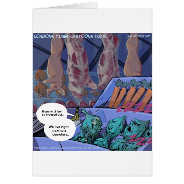 Grocery Graveyards Vegan Funny (Front)