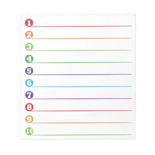 Grocery List Memo To Do List Notepad