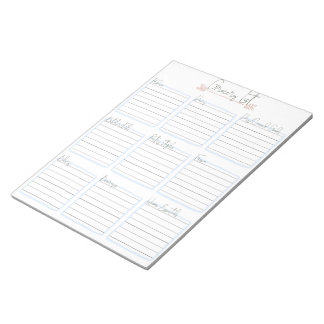 Grocery List Notepad