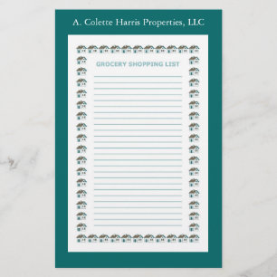 Grocery Note Pad- Design 3 Stationery