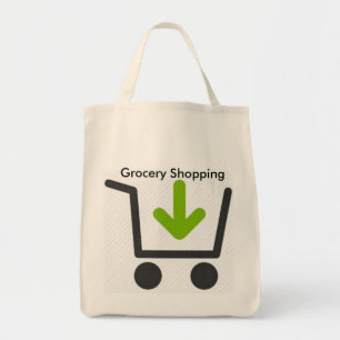 Grocery Shopping Tote Bag