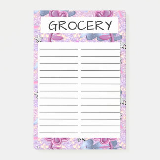 GROCERY STORE POST-IT NOTES