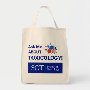 Grocery Tote - Ask Me About Toxicology (Abstract) Bag