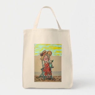 GROCERY TOTE BAG - RELAXATION